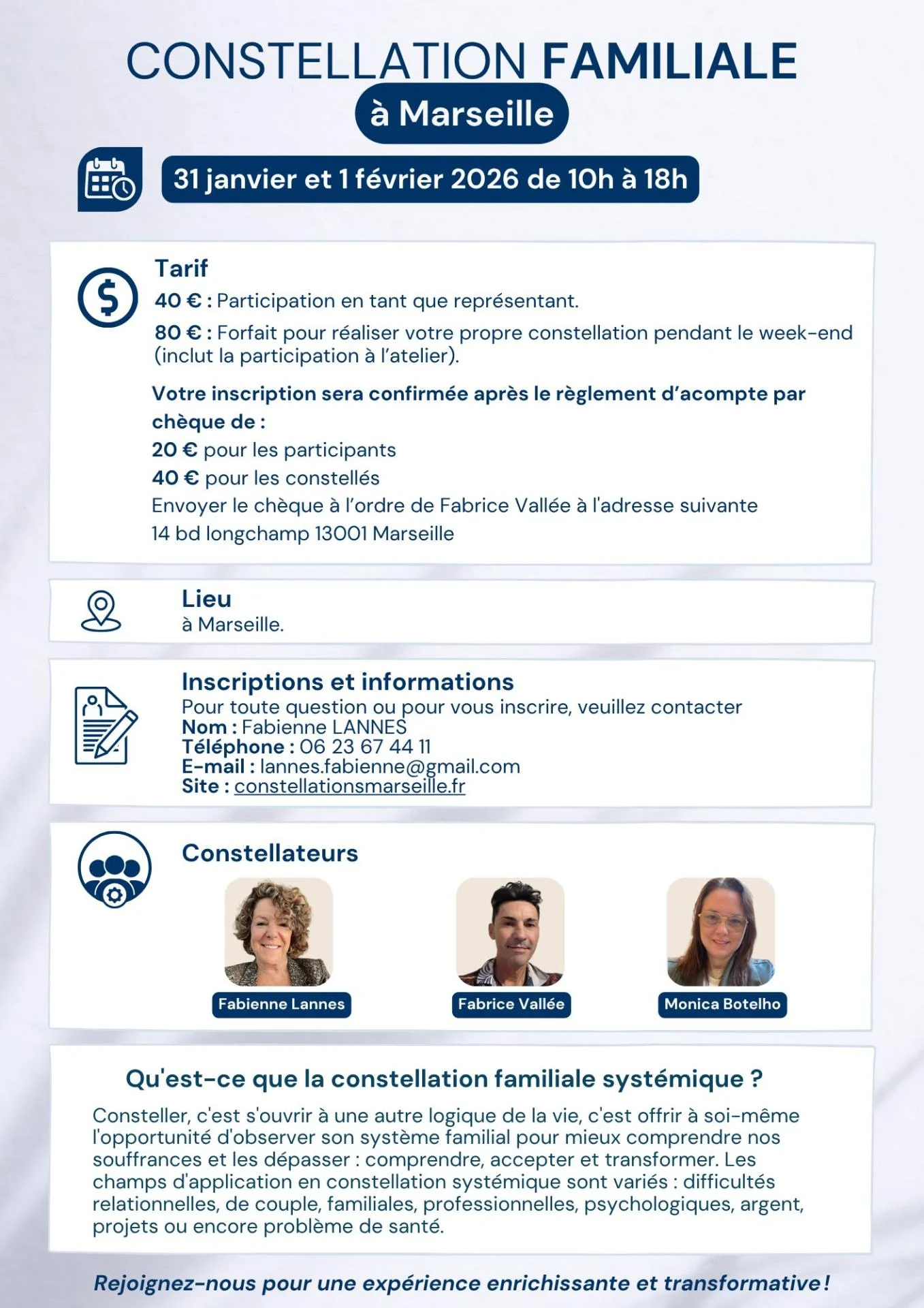 Constellation 31 janvier 2026